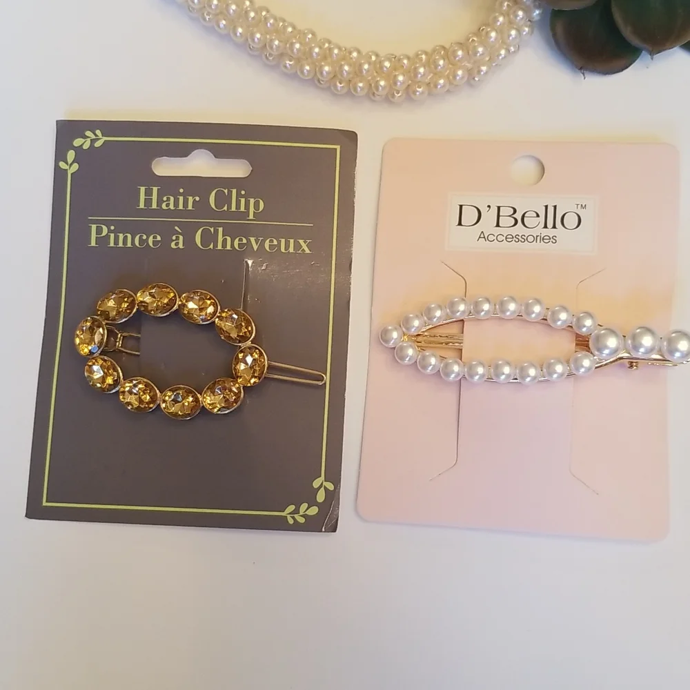BRAND NEW 2 PC Set of Hair Clips